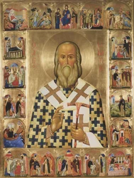 Święty Ignacy Brianczaninow ze scenami ze swojego życia, XX wiek
