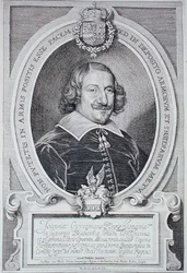 Johann Cuyermans, z „Portraits des Hommes Illustres”, sztychowanej przez Paulusa Pontiusa (1603-58), wydana w 1706 r. (rycina)