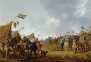 Obóz wojskowy, 1634
