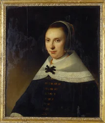 Portret młodej kobiety, 1654