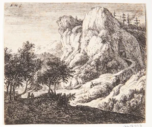 Mały drewniany most