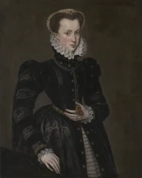 Portret damy dworskiej, 1560-70