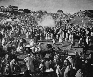 Piesza zabawa w puchu, ok. 1900, 1903