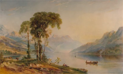 Ben Venue z Loch Achray, 1840, 1935