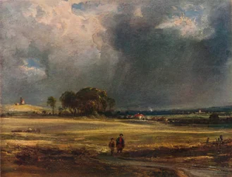 Krajobraz, XIX w., 1923