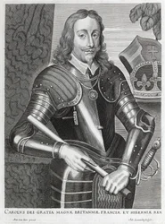 Carolus dei Gratia Magnae Britanniae, Franciae et Hiberniae (rycina)