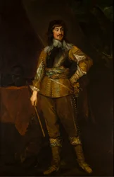 Portret Mountjoy Blount, c. 1. hrabia Newport (1597-1666), c. 1619-41 (olej na płótnie)