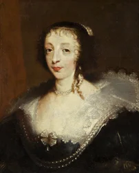 Henrietta Maria, królowa Karola I, ok. 1630 (olej na płótnie)