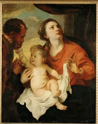Święta Rodzina (obraz na płótnie)