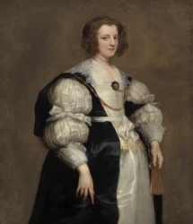 Dama z wachlarzem, ok.1628