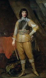 Portret Mountjoya Blounta, hrabiego Newport (ok. 1597-1666), ok. 1637-8