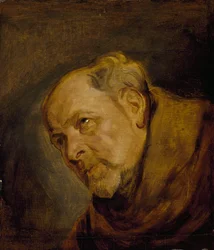 Głowa mnicha (Jan Malderus, biskup Antwerpii, jako św. Bonawentura)
