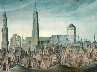 Fragment portretu Juana Pardo II i jego żon Anny Ingenieulandt i Marii Anchemant