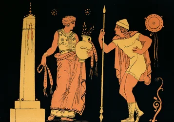 „Elektra i Orestes”, 1880