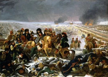 Napoleon na polu bitwy pod Iławą