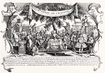 Drzewo z Krakowa, 1742