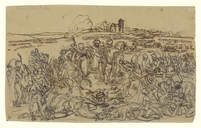 Napoleon na polu bitwy pod Eylau