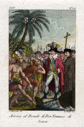 Historia Brazylii: Przybycie do Brazylii Don Tome de Sousa, który założył miasto Bahia (Salwador)