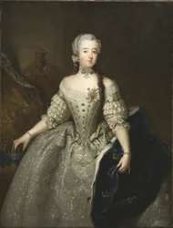 Luiza Ulryka Pruska, królowa Szwecji i Finlandii (1720-1782), portret Antoine