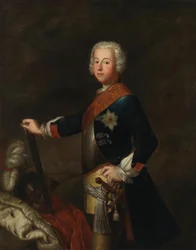 Portret Fryderyka II Pruskiego jako następcy tronu