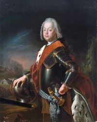 Portret Christiana Augusta, księcia Anhalt-Zerbst, 1690-1747, 1725.