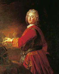 Portret Christiana Ludwiga Brandenburg-Schwedt