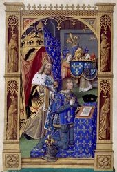 Ludwik XII Francji Księga godzin Karola VIII, króla Francji, między 1494 a 1496