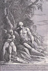 Święty Jan na pustyni, 1725.