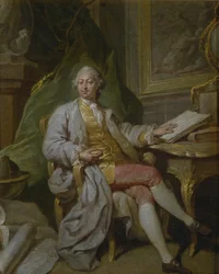 Portret L. Henningera, lata 1760