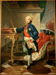 Ferdynand IV, król Neapolu i Dwóch Sycylii, namalowany (obraz na płótnie)