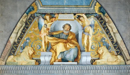 Figura Świętego Piotra, Antona Raphael Mengs, technika mieszana
