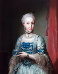 Portret infantki Marii Józefy Hiszpańskiej, autor: Anton Raphael Mengs, malarstwo