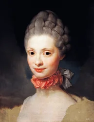 Portret Marii Luizy w Parmie, księżnej Asturii, autorstwa Antona Raphaela Mengs