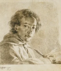 Portret artysty, 1750