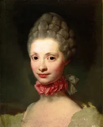 Niedokończony portret Marie Louise de Bourbon-Parma (olej na płótnie)