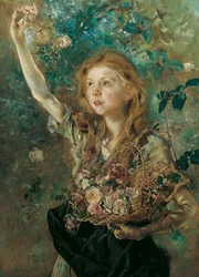 Zbieracz róż, ok. 1882-84 (olej na płótnie)