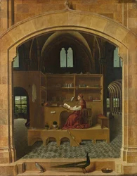 Święty Hieronim w swoim gabinecie, ok. 1475
