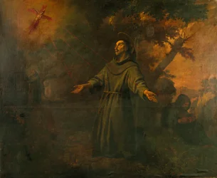 Św. Franciszek otrzymuje stygmaty