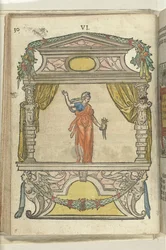 Scena z personifikacją Diligence (Diligentia), 1578