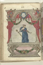 Scena z personifikacją Opatrzności (Providentia), 1578