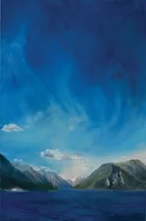 Fiordy Norwegii, 2011 (olej na płótnie)