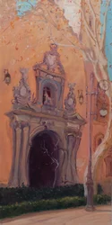 Drzwi do Granady, 2016 (olej na płótnie)