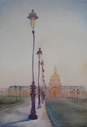 Latarnia przed kościołem kopułowym, 2010