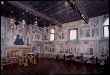 Ogólny obraz życia św. Franciszki roman (fresk