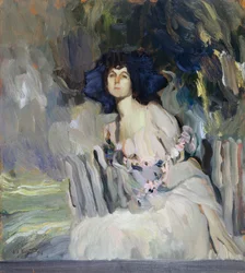 Portret Javotte Bocconi Manca z Villahermosa