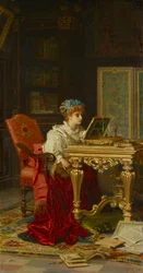 Dama grająca muzykę (Irene di Spilimbergo)