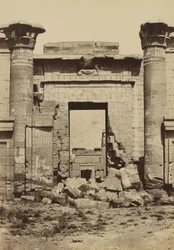 Medinet Habu: rzymskie kolumny