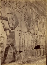 Relief przedstawiający oczyszczenie Setiego I, Abydos