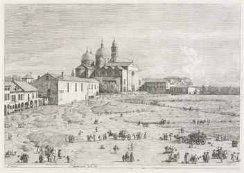 Widoki: Kościół św. Justyny ​​w Prà della Valle, Padwa, 1735-1746.