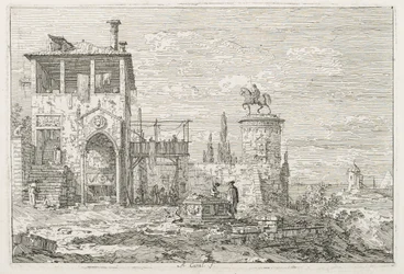 Widoki: Pomnik jeździecki